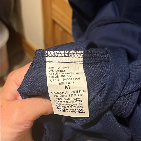 Dickies Blue Short Sleeve Scrub Casual Comfort - Picture 4 of 7